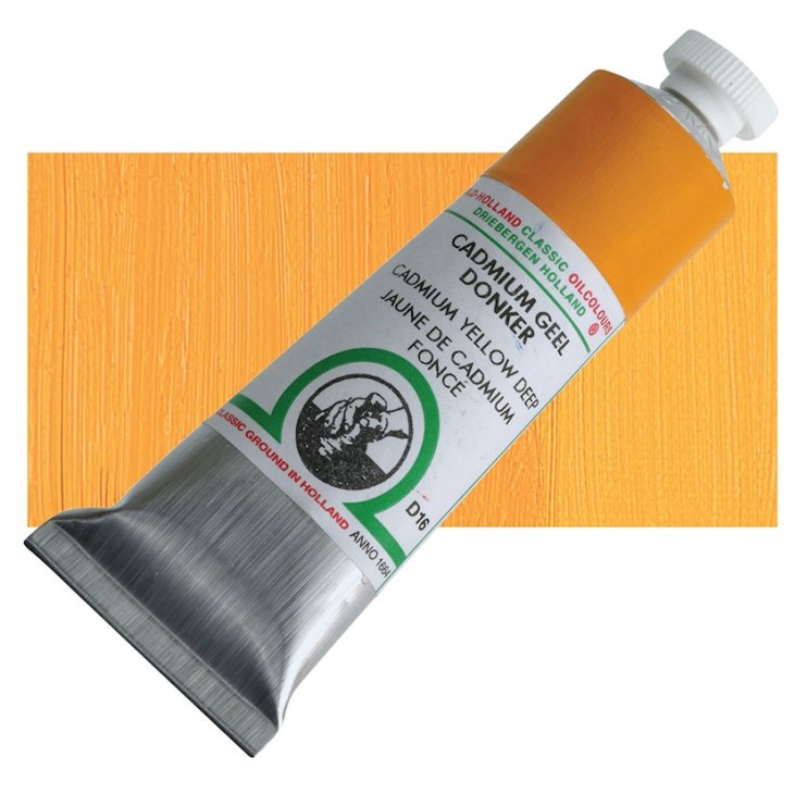 Масло Old Holland D16 Кадмий жёлтый тёмный/ 40мл.
