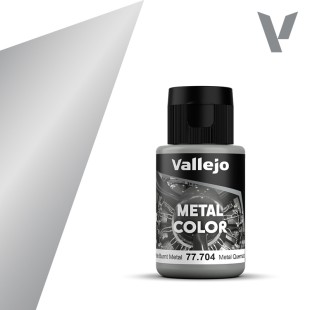 Краска металлик Vallejo "Metal Color" 77.704 Pale Burnt Metal, 32мл