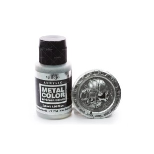 Краска металлик Vallejo "Metal Color" 77.704 Pale Burnt Metal, 32мл