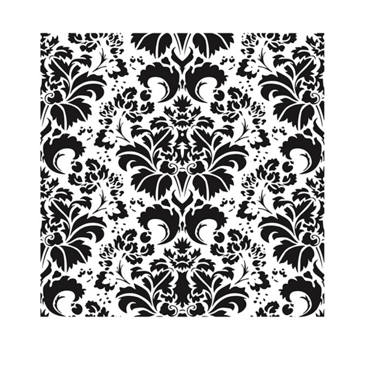 Трафарет 25х25см, HDM070 узор фон