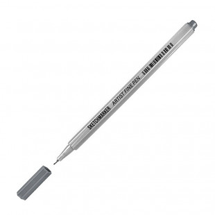 Ручка капиллярная Sketchmarker "Artist fine pen" Grey (Серый)