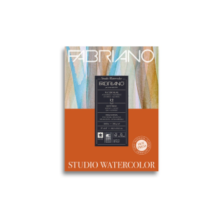 Блок для акварели Fabriano "Watercolour" 22,9x30,5см, 12л, 300гр/м² (Hot pressed)