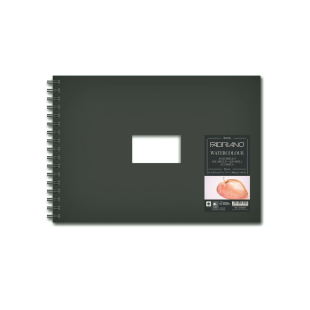 Блокнот для акварели Fabriano "Watercolour book" 21x29,7см, 25л, 300гр/м² (Cold pressed)