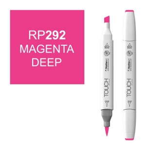 Маркер Touch Twin "Brush" цвет RP292 (magenta pink)
