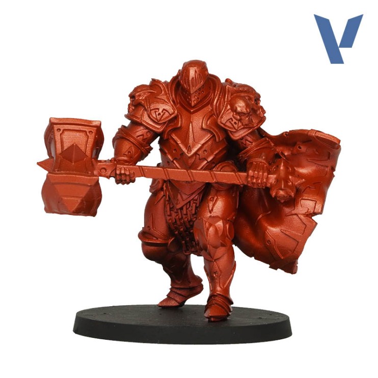 Краска акрил Vallejo "True Metallic Metal" 77.125 Forged Red, 18мл (серия Base)