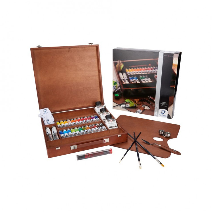 Набор масляных красок Van Gogh "Expert" 26 туб по 20мл с аксессуарами