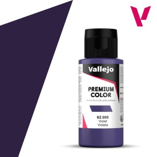 Акрил для аэрографии "Premium" 62.008 (Violet), 60 мл