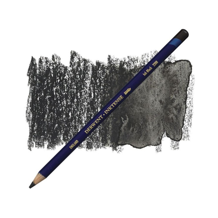 Карандаш чернильный Derwent "Inktense" №2200 Черные чернила (0700924)