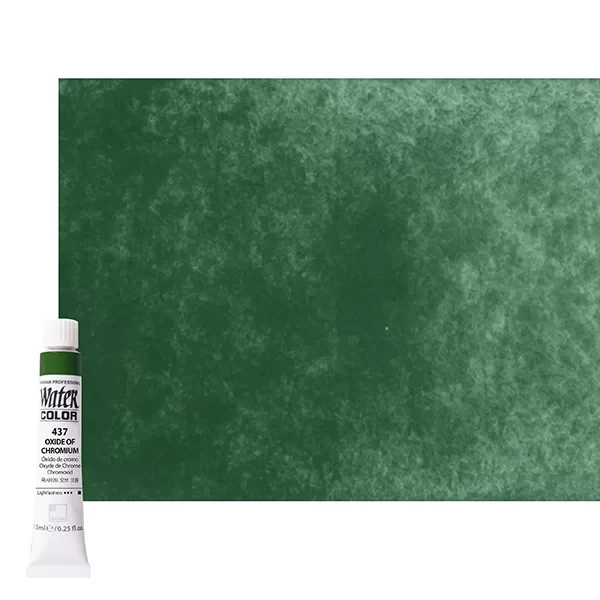 Акварельная краска ShinHan "Water Color Pro" №437 Хромовый оксид /7,5мл