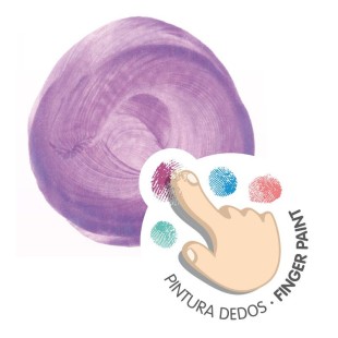 Набор пальчиковых красок "Milan" 6 цветов по 100мл в пенале (перламутровые)