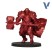 Краска акрил Vallejo "True Metallic Metal" 77.126 Ruby Red, 18мл (серия Base)