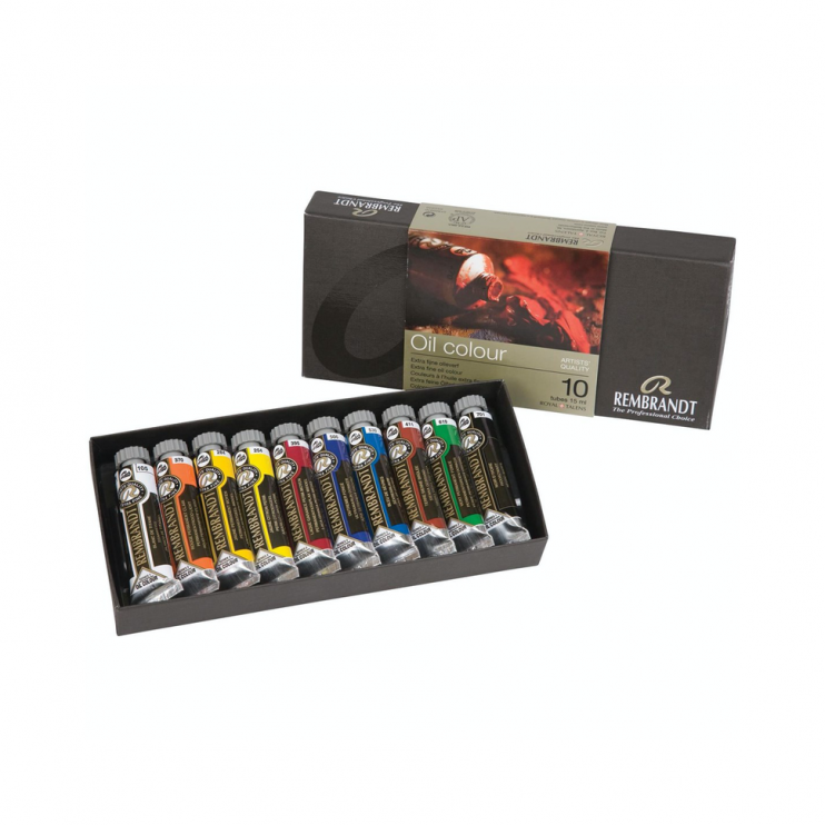 Набор масляных красок Rembrandt "Basic" 10 туб по 15мл