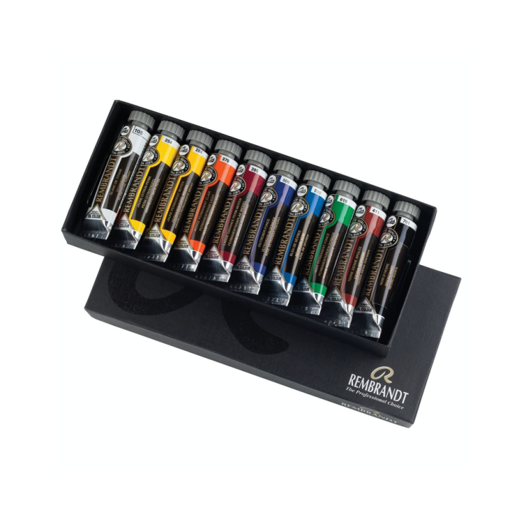 Набор масляных красок Rembrandt "Basic" 10 туб по 15мл