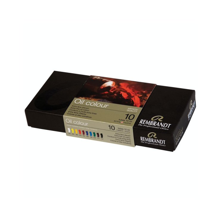 Набор масляных красок Rembrandt "Basic" 10 туб по 15мл
