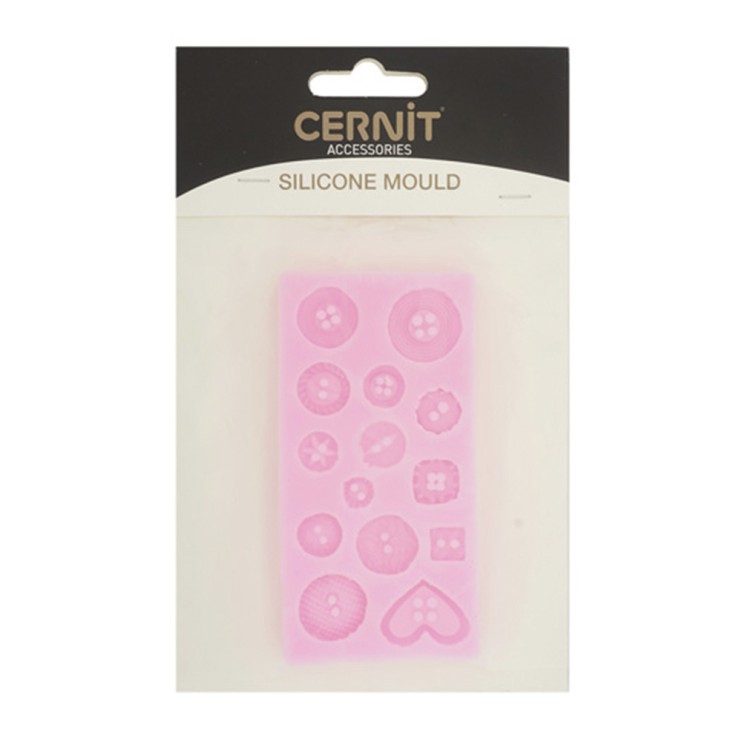 Силиконовая форма Cernit "Пуговицы"