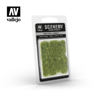 Имитация сухой травы Vallejo "Scenery" Wild Tuft (Jungle), 12 мм