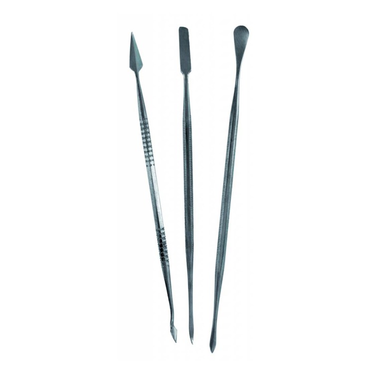 Набор резцов Vallejo 3 шт. из нержавеющей стали
