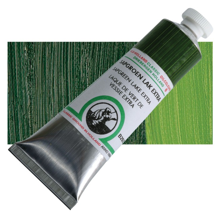 Масло Old Holland B292 Зелёная крушина- прозрачный лак экстра/ 40мл.