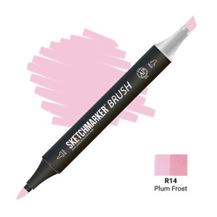 Маркер SketchMarker "Brush" R14 Морозная слива