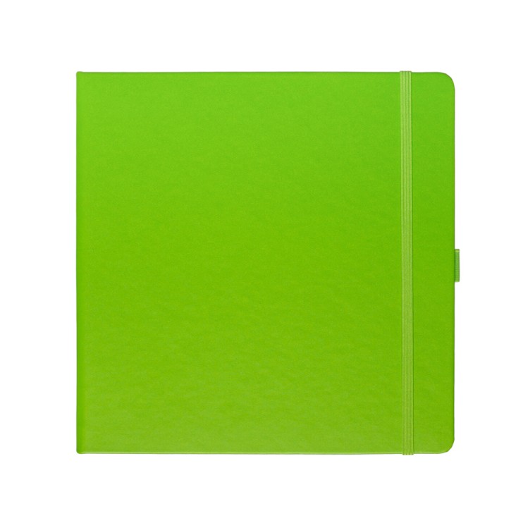 Блокнот для зарисовок Sketchmarker 20x20см, 140г/м2, 80л, твердая обложкаЗеленый Луг