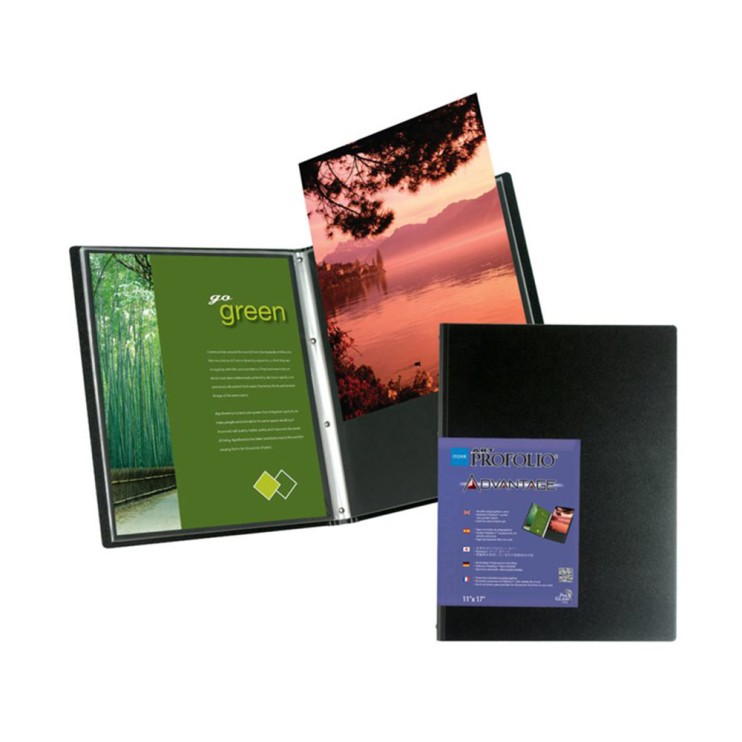 Портфолио для фото и рисунков Itoya "Andvantage" А2, 24 вкладыша