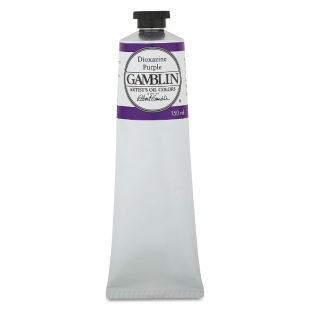 Масляная краска Gamblin "Artist" Dioxazine Purple (диоксазин пурпурный), туба 150мл
