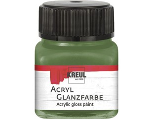 Акрил глянцевый Kreul "Acryl Glanzfarbe" 79209 Olive Green (оливковая), 20 мл