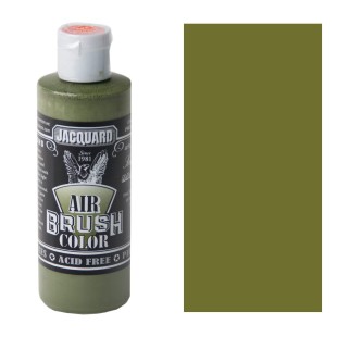 Краска для аэрографии Jacquard "Airbrush Color" 453 Military Green (Зеленый армейский), 118мл