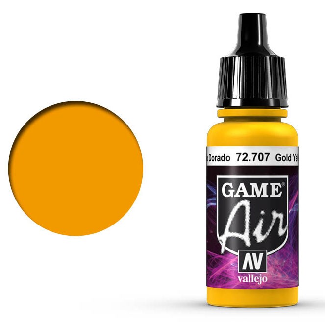 Краска для аэрографии "Game Air" 72.707 Gold Yellow