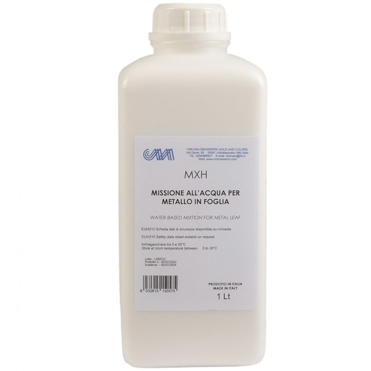 Клей для золочения "Masserini" водный, 1000мл (пластиковая бутылка)