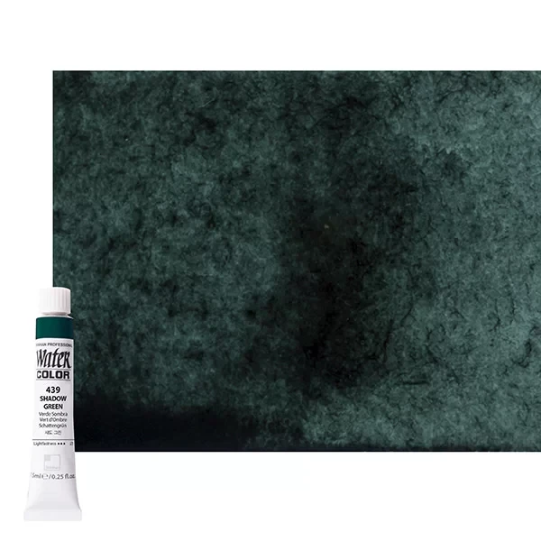 Акварельная краска ShinHan "Water Color Pro" №439 Зеленый темный /7,5мл