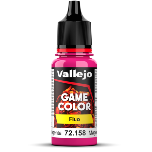 Краска акриловая для моделизма Vallejo "Game Color" 72.158 (Fluorescent Magenta), 18мл