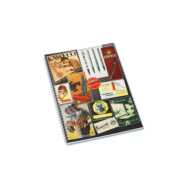 Тетрадь для каллиграфии "KAWECO" A4, 80л, 80гр/м² (в клетку)