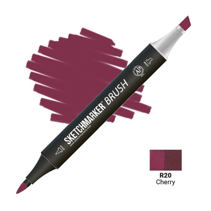 Маркер SketchMarker "Brush" R20 Вишня