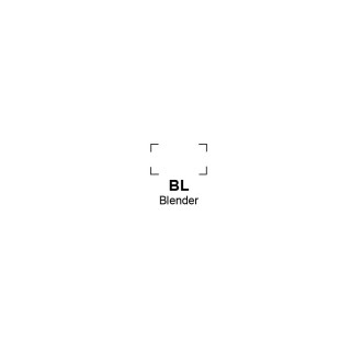 Маркер двусторонний Sketchmarker "Classic" BL Блендер (бесцветный)