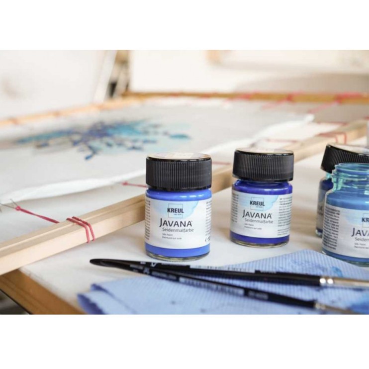 Краска растекающаяся по тканям Kreul "Javana Seidenmalfarben" 275мл, коричневая (8107-275)