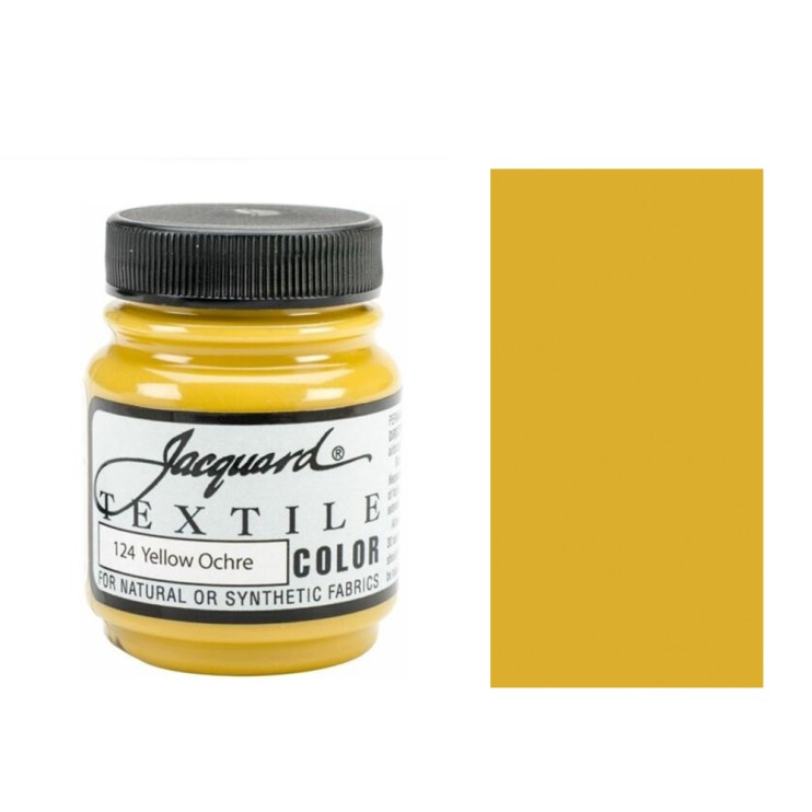 Краска по светлым тканям Jaсquard "Textile Colors" #124 охра