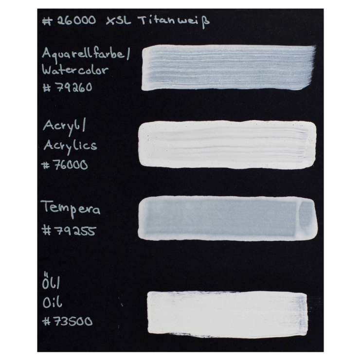 Пигмент экстра светостойкий "Kremer" XSL Titanium White (белила титановые), 1000 гр