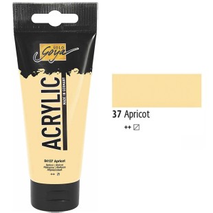 Краска акриловая Solo Goya "Acryl" №37 Абрикосовый, 100мл.