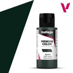 Акрил для аэрографии "Premium" 62.014 (Dark Green), 60 мл