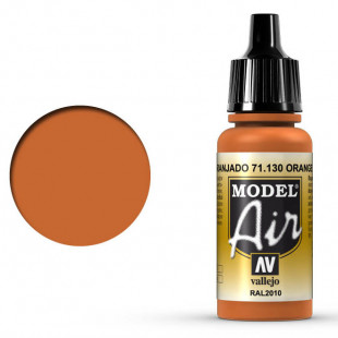 Краска для аэрографии "Model Air" цвет 71.130 (Orange Rust RAL2010)