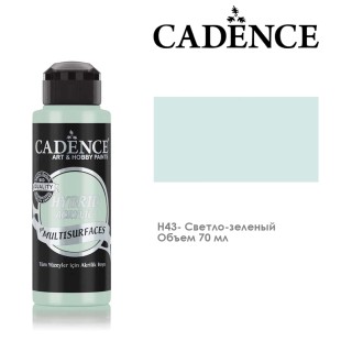 Краска акриловая Cadence "Hybrid" 70мл №H43 светло-зеленый