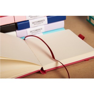 Блокнот для зарисовок Sketchmarker 140г/кв.м 21*30см 80л твердая обложка  Королевский синий