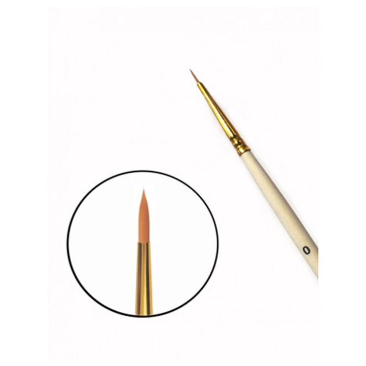 Синтетика жесткая круглая Chernaya Rechka "1312" №0 длинная ручка