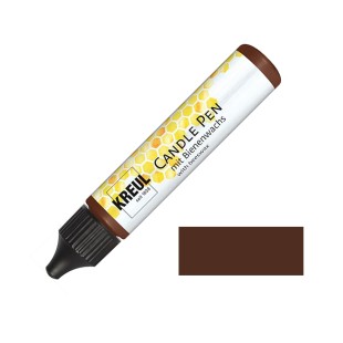 Краска для свечей Kreul "Candle Pen" 29мл, коричневый