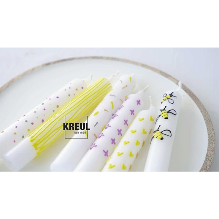 Краска для свечей Kreul "Candle Pen" 29мл, коричневый