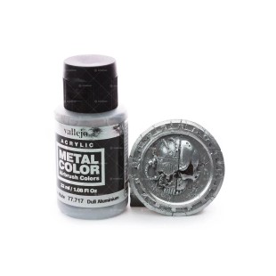 Краска металлик Vallejo "Metal Color" 77.717 Dull Aluminium, 32мл