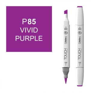 Маркер Touch Twin "Brush" цвет P85 (vivid purple)