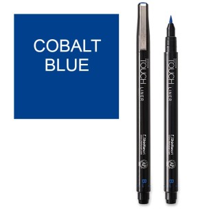 Капиллярная ручка "Touch liner" brush, cobalt blue