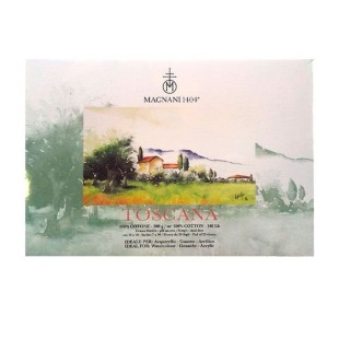 Блок для акварели Magnani "Toscana" 18x26см, 20л, 300гр/м²